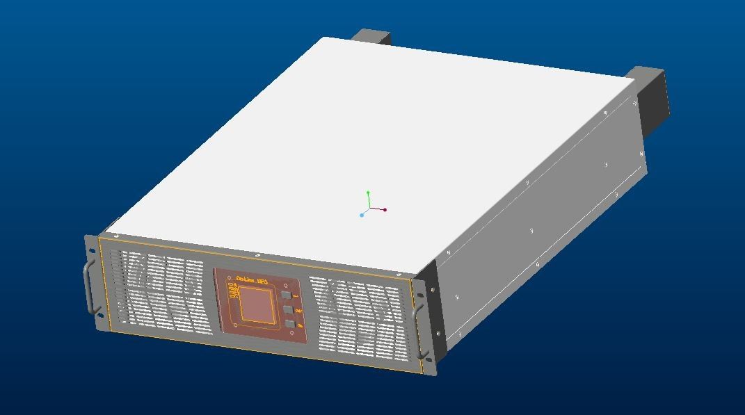 LCD는 3 단계 선반 산 동력 인자 0.9를 가진 부단한 전원 시스템 UPS 10-40KVA를 표시합니다