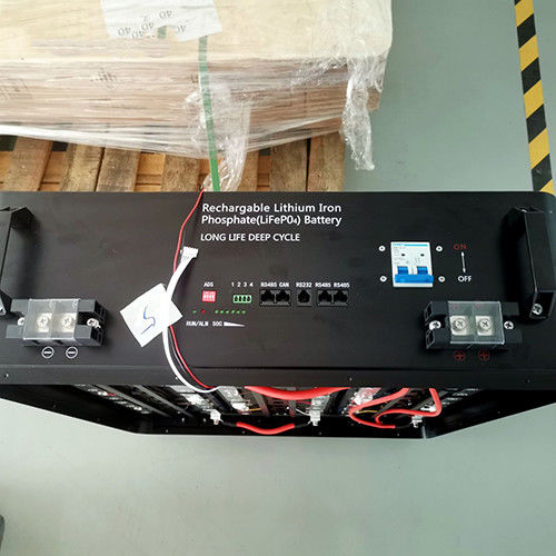 실내 배급소를 위한 48V LiFePO4 100Ah 재충전 에너지 시스템